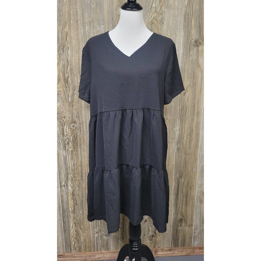 NWOT Black Dress With Pockets xl
